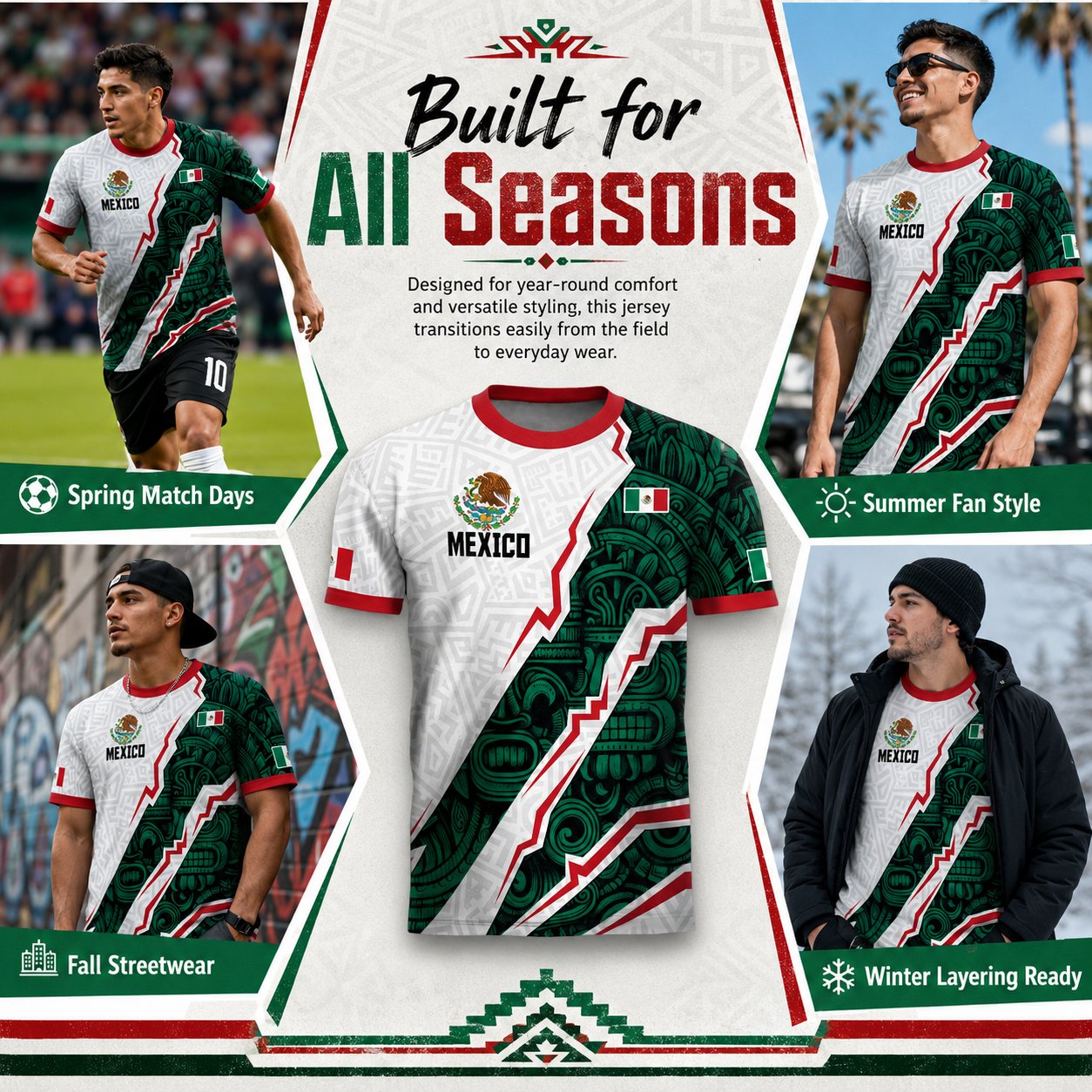 🇲🇽⚽ 2026 Mexico Soccer Jersey – Ultimate Gift for Passionate Football Fans