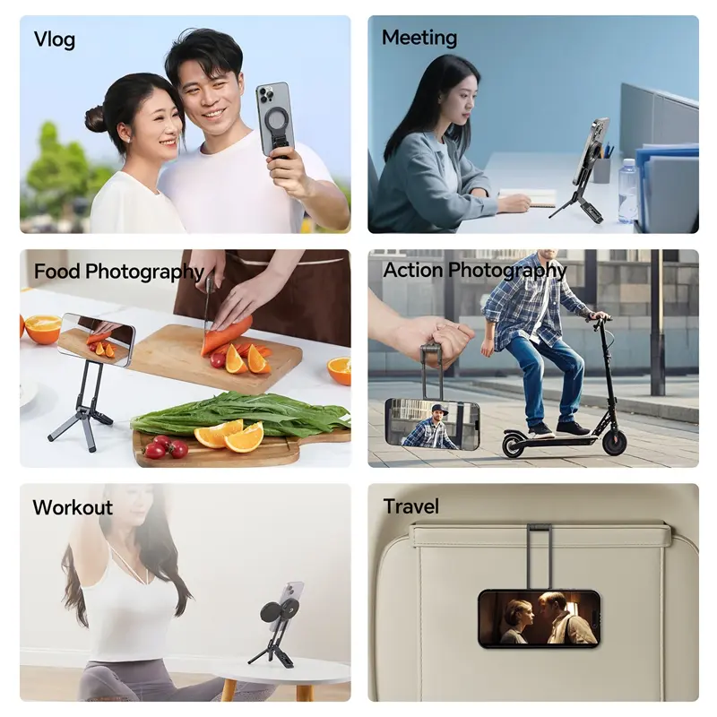 📱Ulanzi MA38 MagLock Phone Stand – One Mount. Five Ways to Create