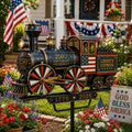 🔥Limited time 55% OFF🔥🚂USA 250 “Liberty Express” Train Garden Wind Spinner