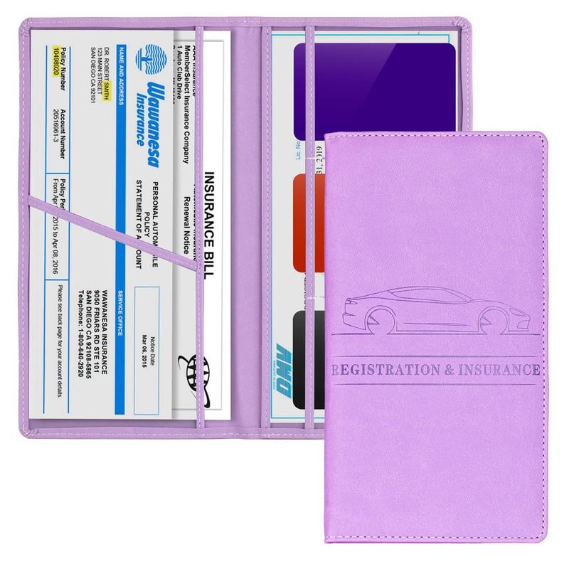 🚘Car Registration & Insurance Card Holder