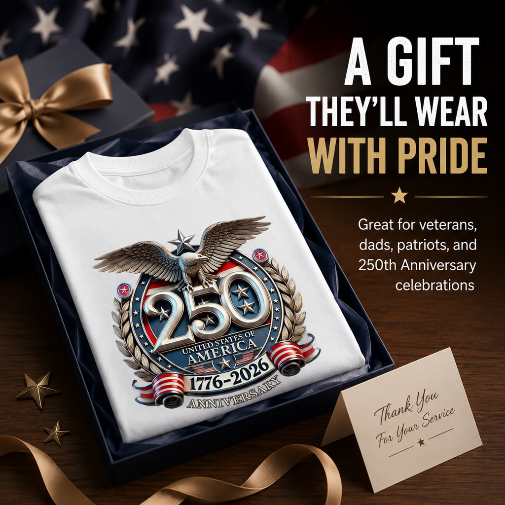 🇺🇸 250th Anniversary Patriotic Freedom T-Shirt