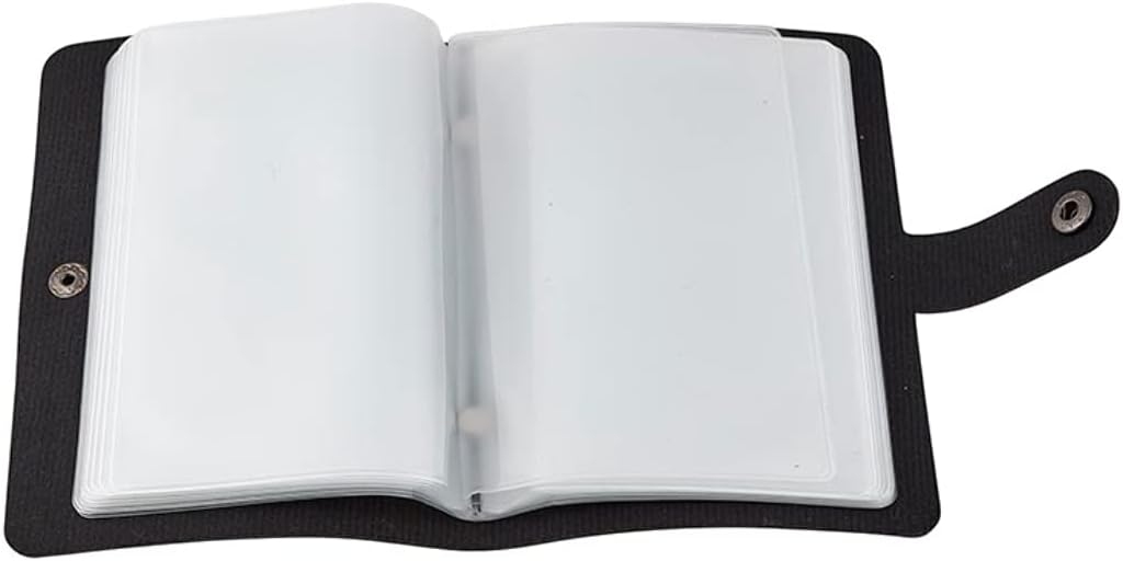 ✝️ Catholic Genuine Leather Holy Card Holder – Pocket Prayer Card Organizer with Snap Closure!!!