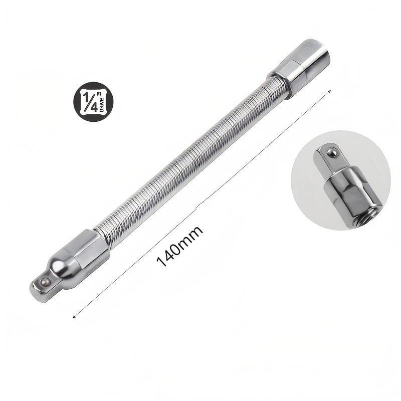 Universal Flex Head Socket Adapter Set – Reach Tight Bolts Faster in Hard-to-Access Spaces-The Must-Have Tools for Mechanics, DIYers & Garage Work