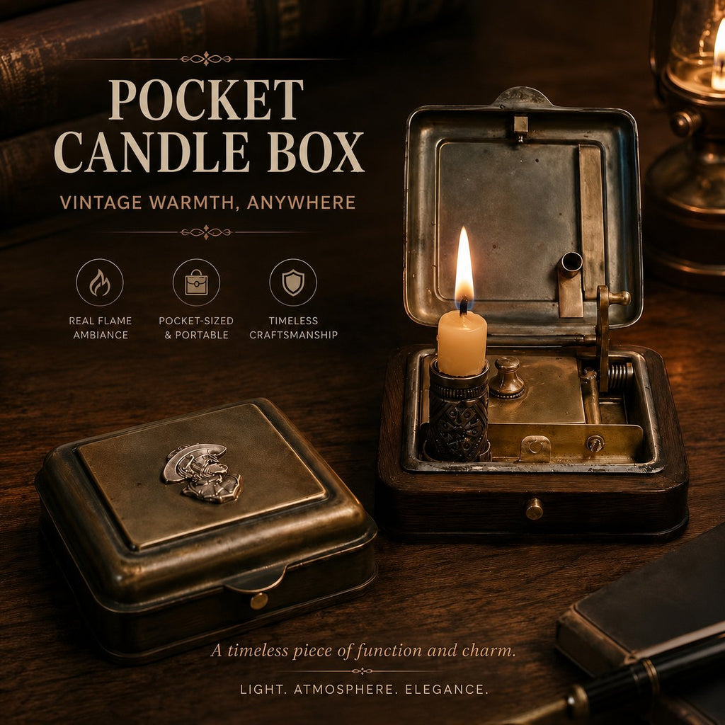 Best gift for father 's day 🎁🕯️19th Century Mechanical Candle Box