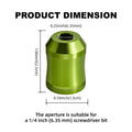 🧲Magnetic Screw Positioner Depth Limiter, Strong Magnet Holds Screws Without Dropping, Prevents Wood Splitting, Drill Bit Auxiliary Tool for DIY & Carpenter