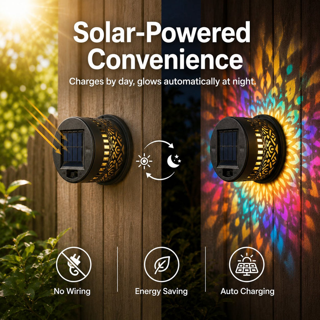 ✨ 2026 New Solar Mandala Lights
