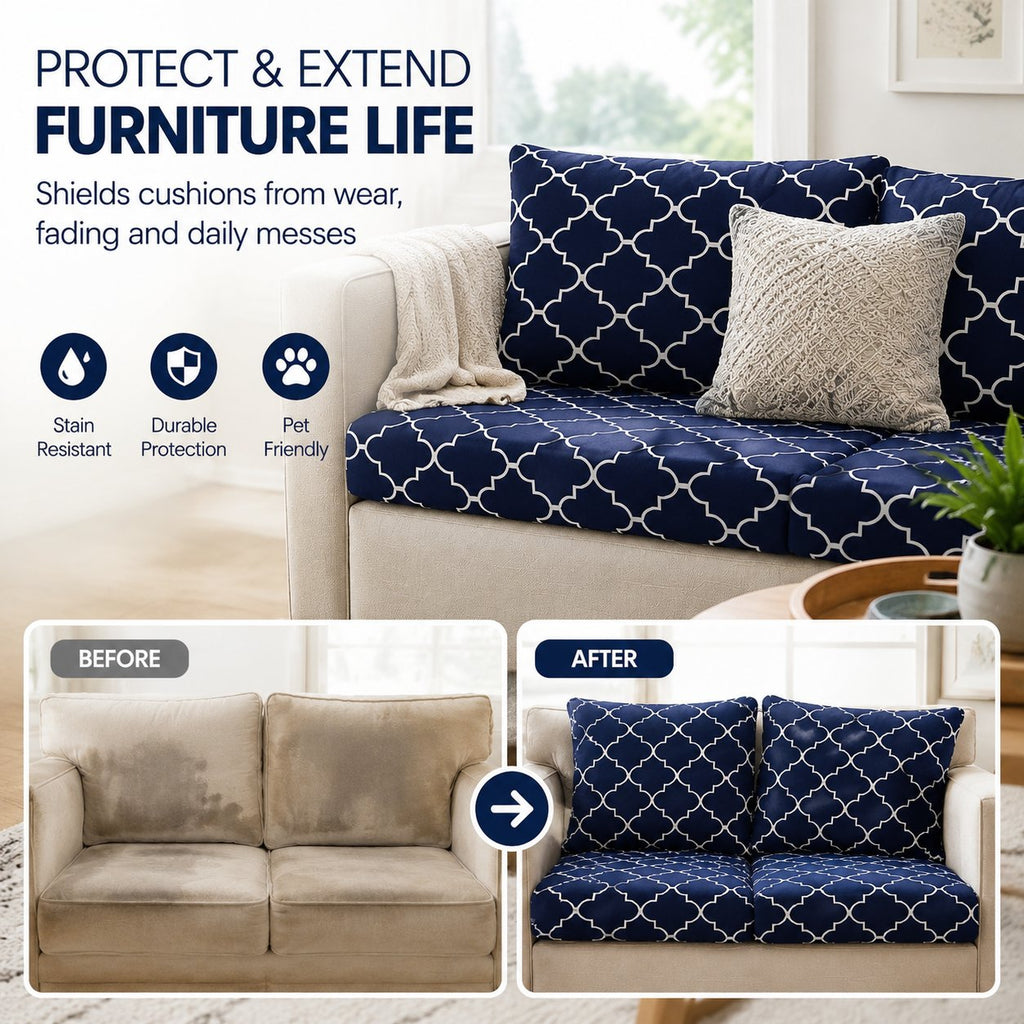 Outdoor Patio Sofa Cushion Covers 🛋️
