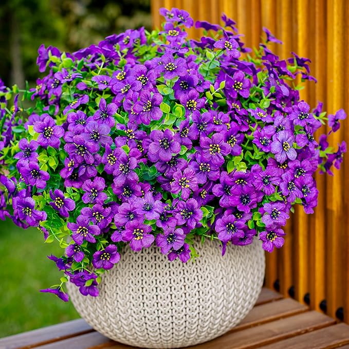 💐 UV-Resistant Colorful Artificial Flowers – 49% OFF Today Only 🌸