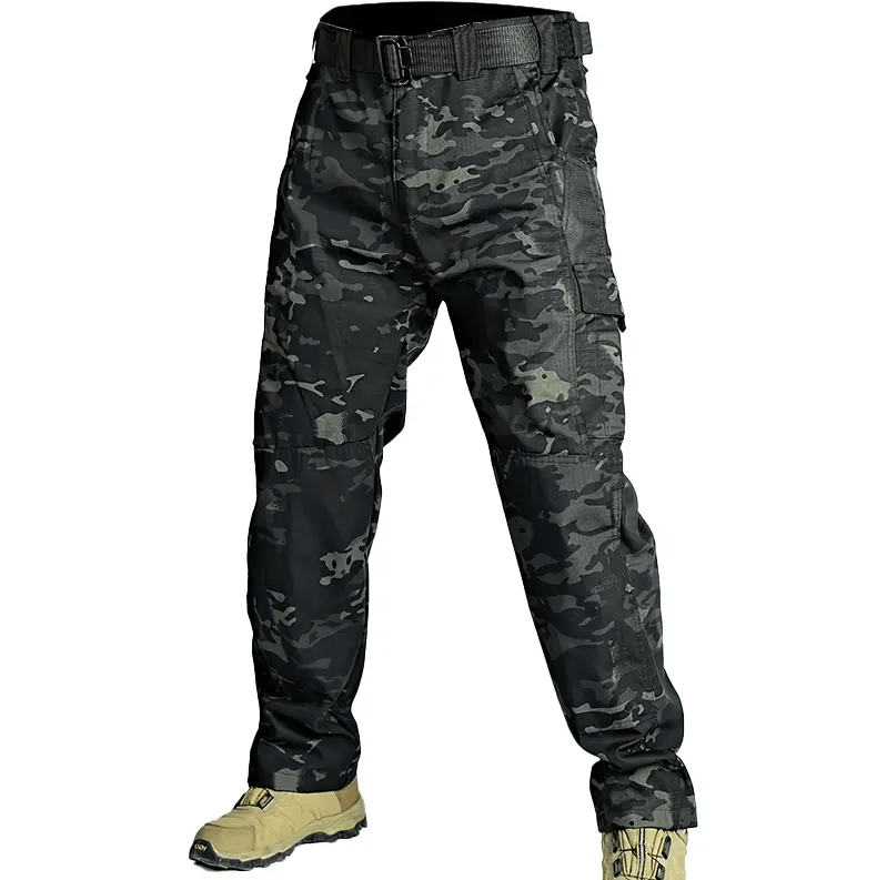 🔥LAST DAY 50% Men's - Waterproof Tactical Work Pants - Solid Color with Multi-Pockets for Outdoor Activities