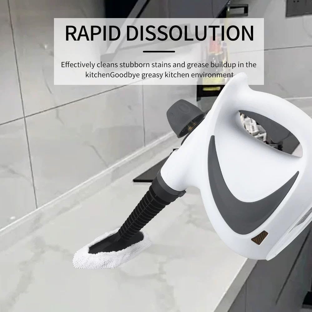 💨Powerful Steam Cleaner – 115°C (239°F) High-Temperature &amp; High-Pressure Steam