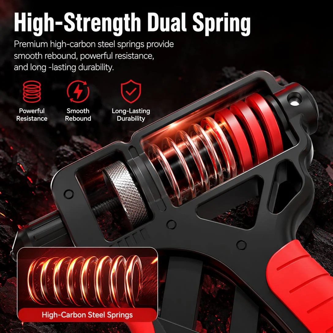 Adjustable Hand Grip Strengthener with Counter