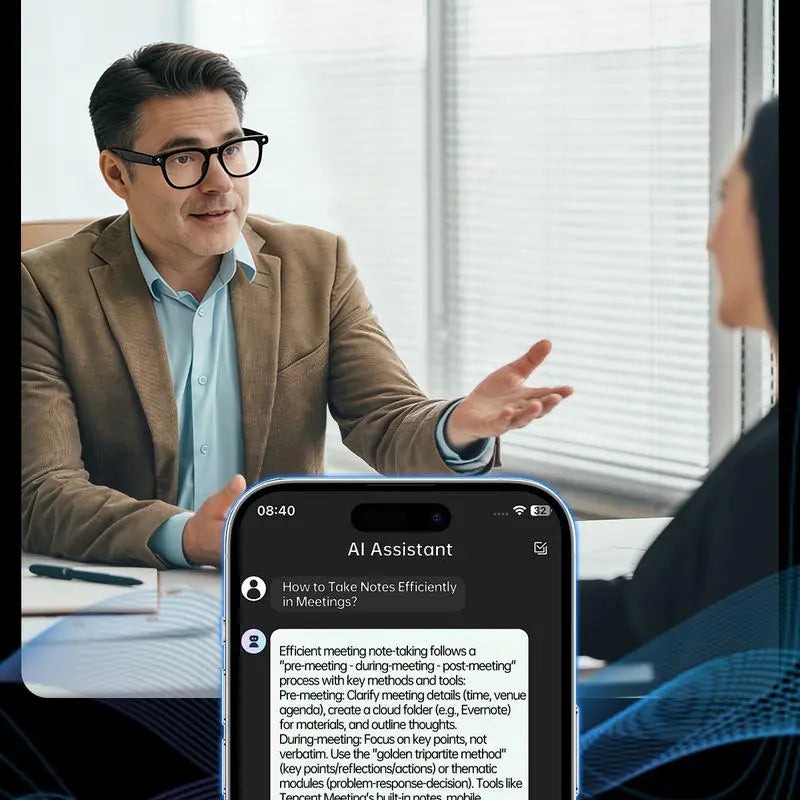 😎Next-Gen AI Smart Glasses – 8MP Camera, 160+ Languages & Hands-Free Video