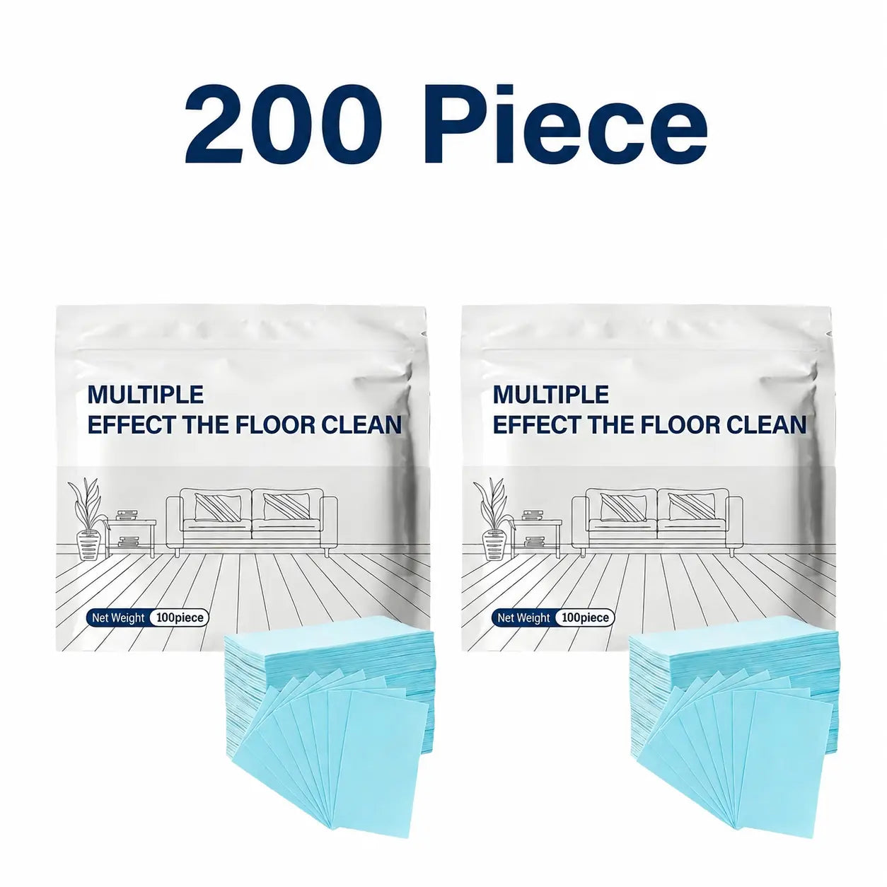 🔥Multi-Surface Floor Cleaning Tablets – Concentrated Cleaner for Hardwood, Tile, Laminate & More