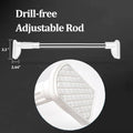 Drill-Free Adjustable Rod