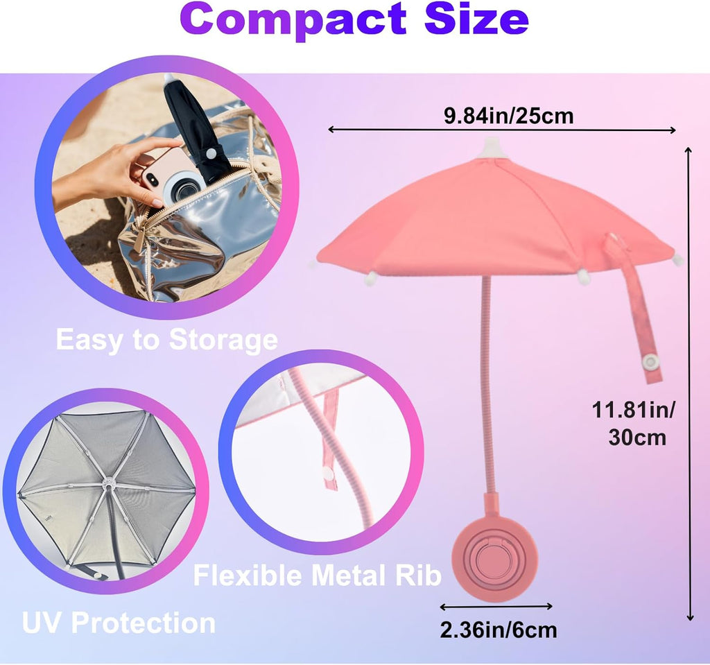 🔥50% OFF🐷 ☂️Cute Piggy Phone Umbrella