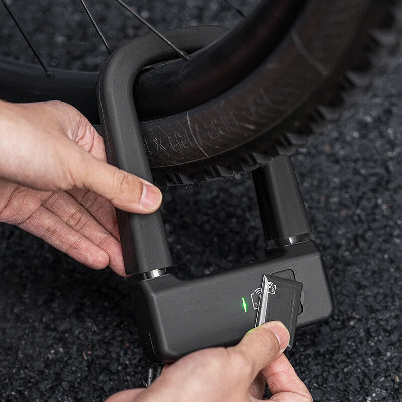 Secure Smart NFC Bicycle U-Lock – Keyless & Ultra Convenient🚲✨