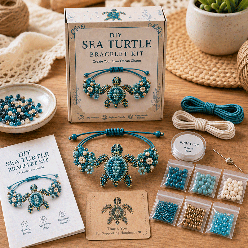 🔥50% Off Last Day DIY Beaded Bracelet Making Kit