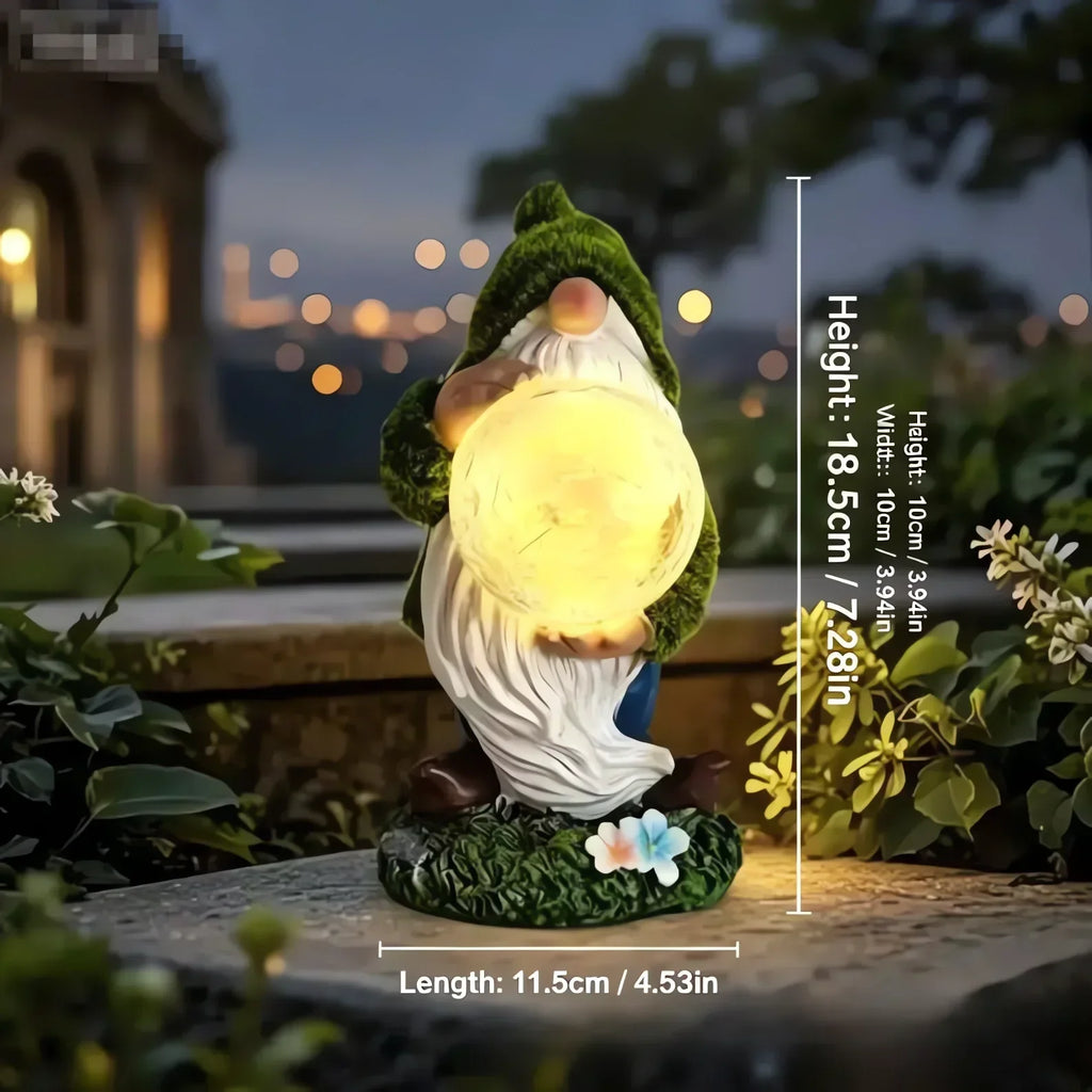 🌺Summer Sale 49% OFF🔥Outdoor Garden Gnomes with LED Solar Light