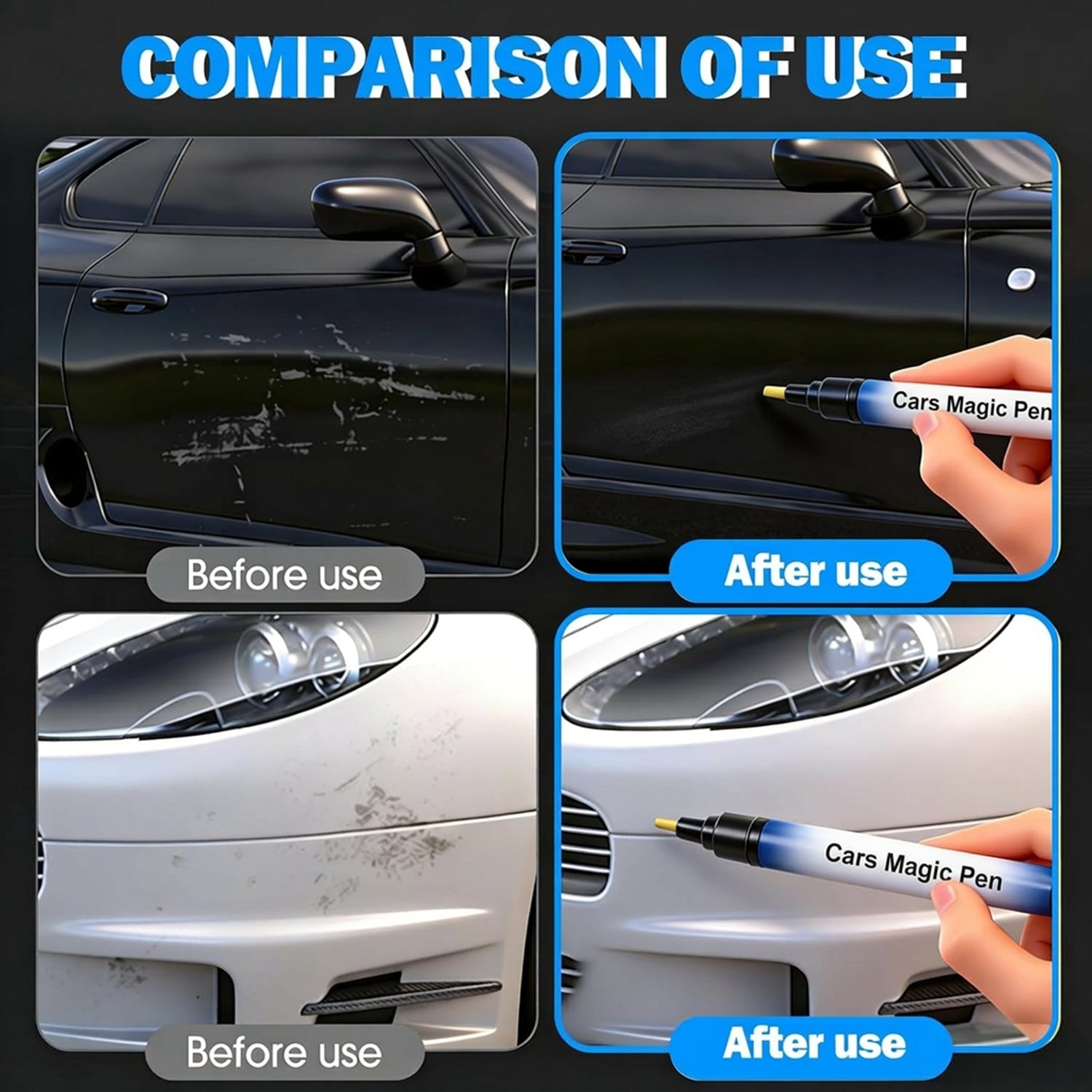 🚗✨Magic Car Scratch Removal Pen | Easy DIY Auto Paint Touch-Up🛠️🍂