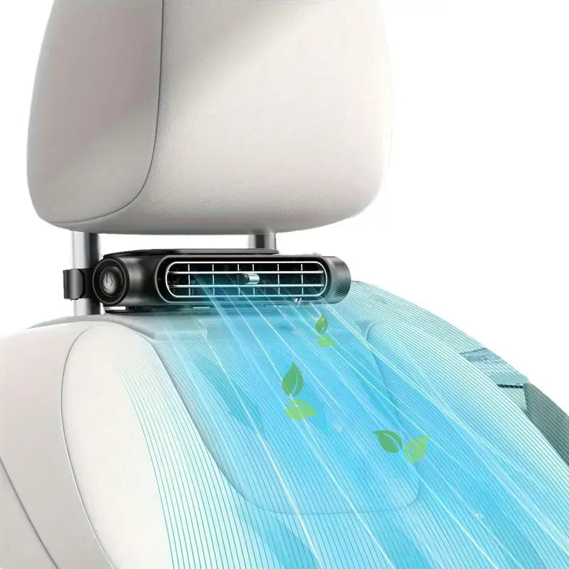 ❤️‍🔥Car Seat Velcro Fan – Portable & Adjustable, Stays in Place