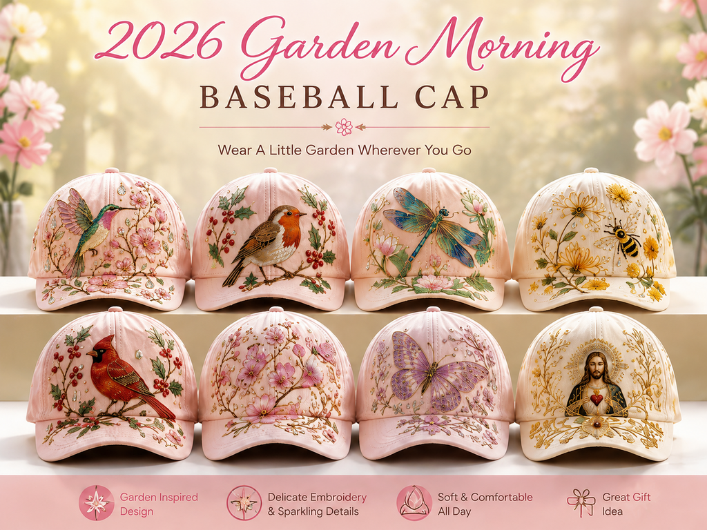 🌸2026 Garden Morning Baseball Cap 🌸