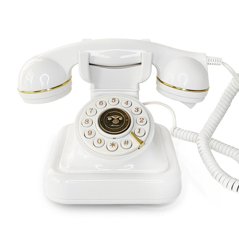 Vintage Old Fashioned Telephone with Speakerphone & Volume Control