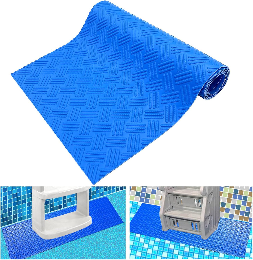 Swimming Pool Ladder Mat,Swimming Pool Step Mat with Non-Slip Texture