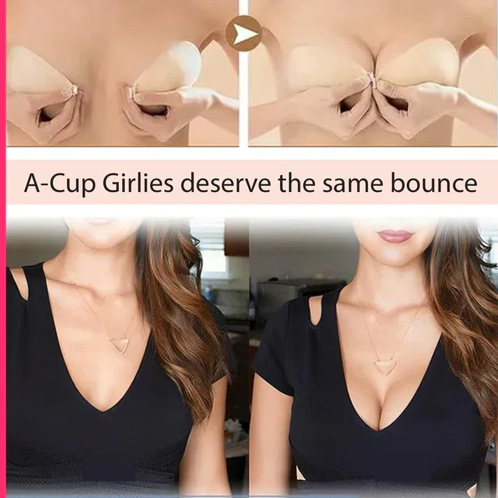 🔥Buy 2 Free Shipping🔥Push-up Sticky Bra – Waterproof & Sweat-proof, Portable, Reusable, Washable, Essential for Travel Women's Wear