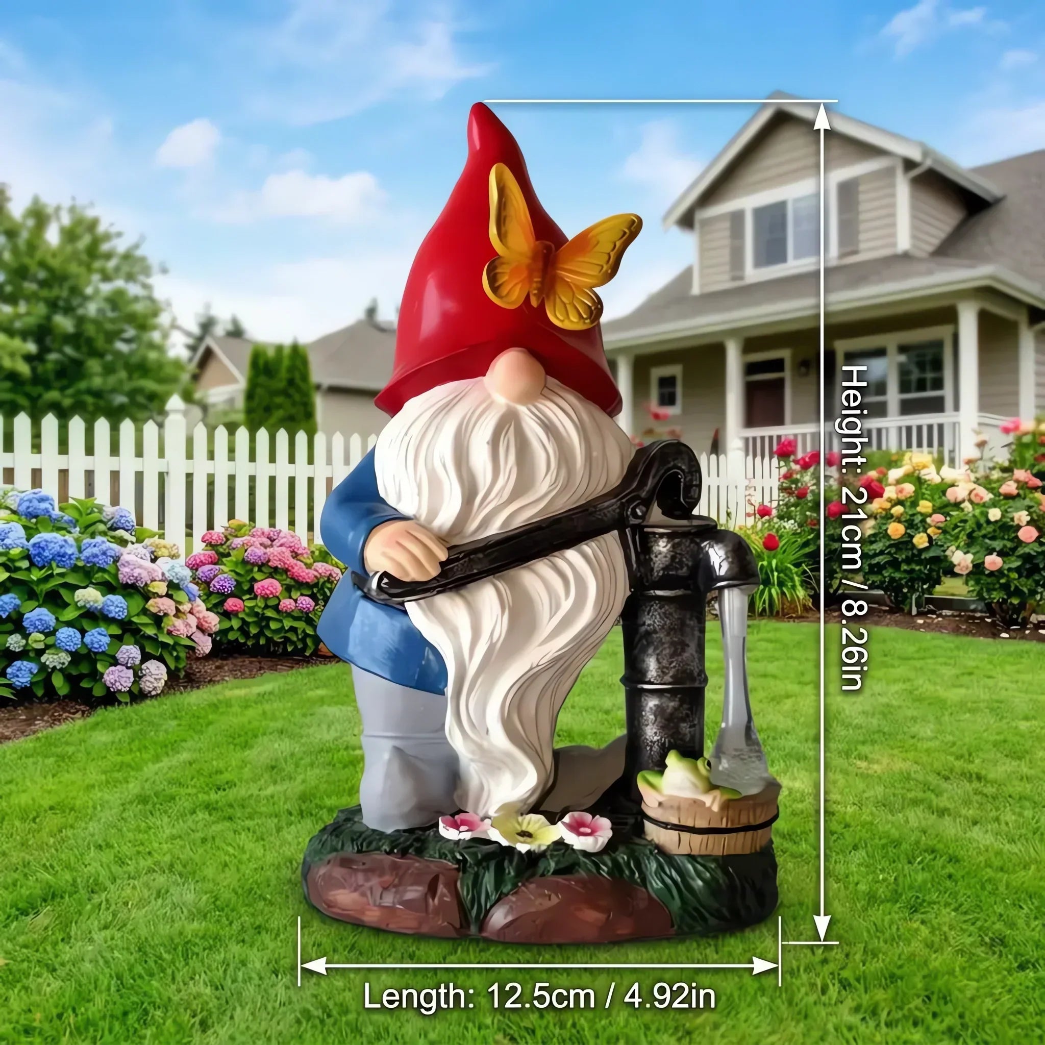 🌺Summer Sale 49% OFF🔥Outdoor Garden Gnomes with LED Solar Light