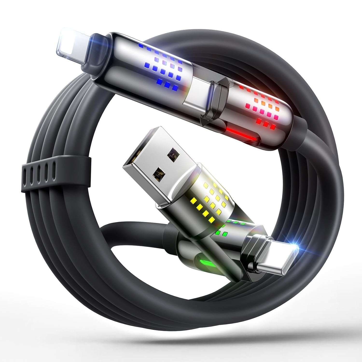 🔌4-in-1 Multi Charging Cable – 240W Fast Charging