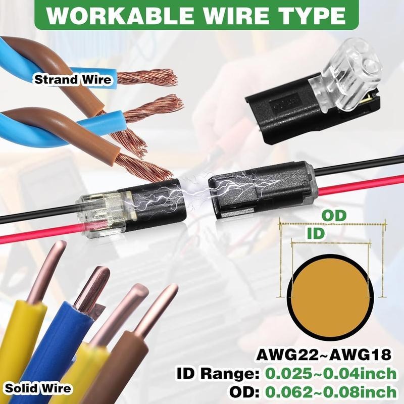 Pro-Grade LED Connectors: No Stripping, No Soldering