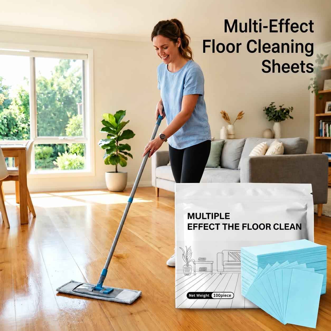 Floor Cleaning Tablets Multi Surface Cleaner Hardwood Laminate Tile RV Walls