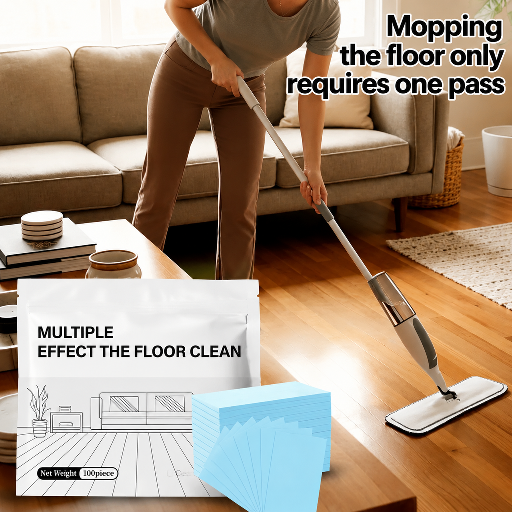 Floor Cleaning Tablets Multi Surface Cleaner Hardwood Laminate Tile RV Walls