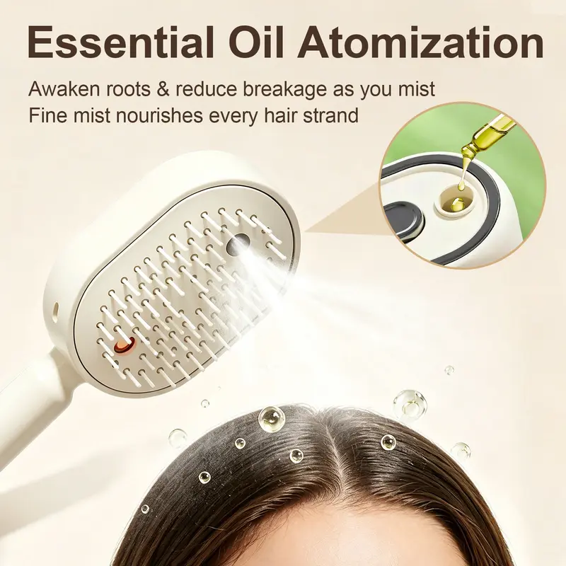 🔥Day Sale 50% OFF🔥Electric Spray Air Cushion Massage Comb