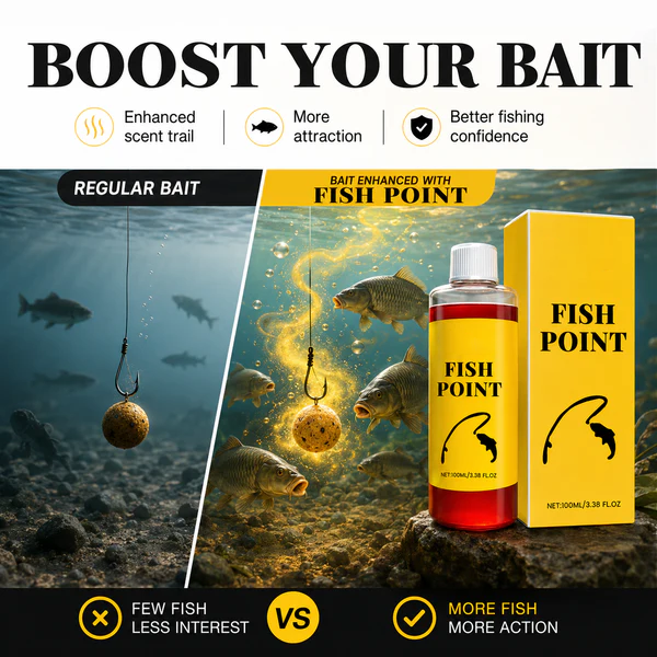 🐟Concentrated Fish Attractant Liquid – Fast-Acting Red Worm Formula