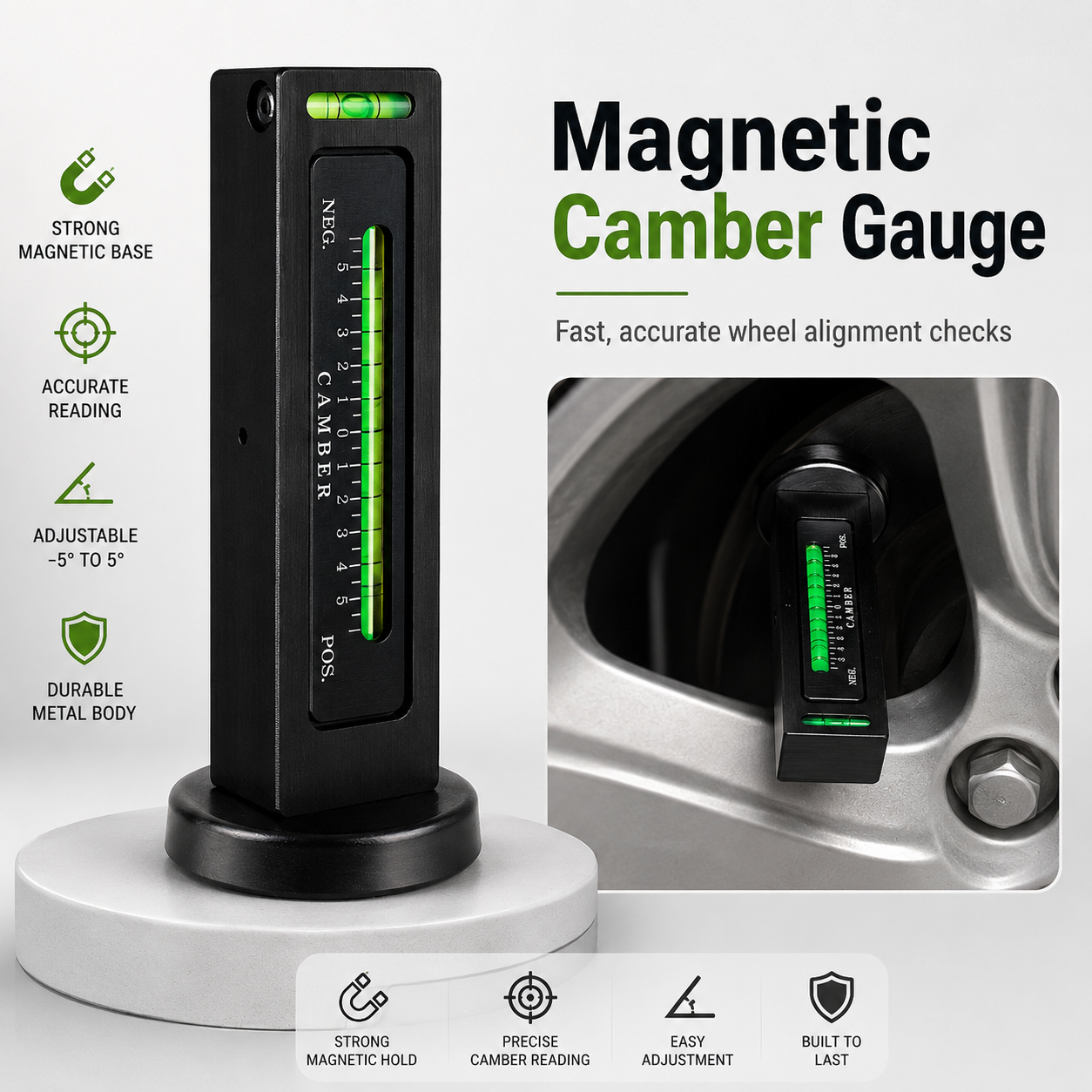 📐 Camber Gauge – Accurate. Durable. Professional.