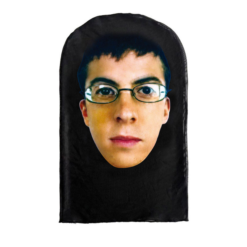 3Pcs Funny Printed Full Face Mesh Mask – Breathable Cosplay Hood for Parties & Street Style