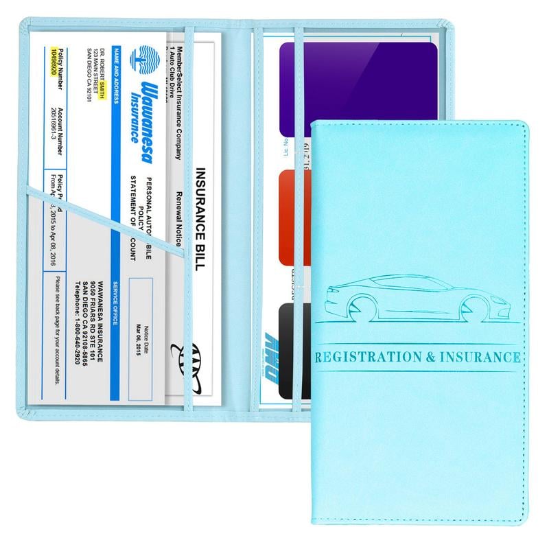 🚘Car Registration & Insurance Card Holder
