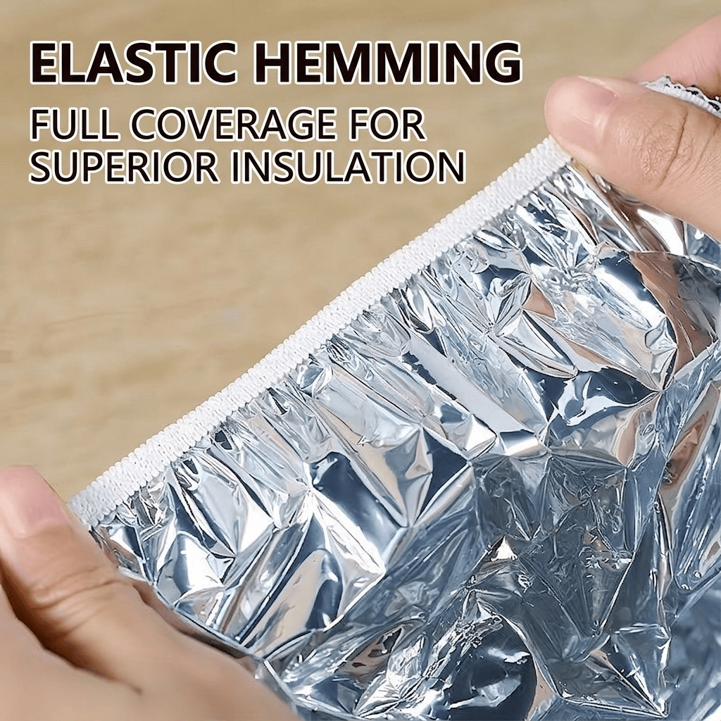 🍽️Reusable Aluminum Foil Thermal Food Cover — Heat-Retaining, Washable & Freshness-Preserving Kitchen Essential