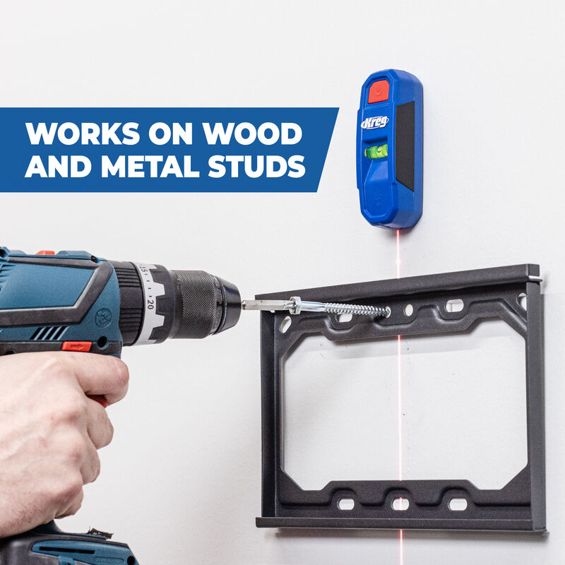 🔍Kreg Laser-Mark Stud Finder – No Missed Studs. No Extra Holes.