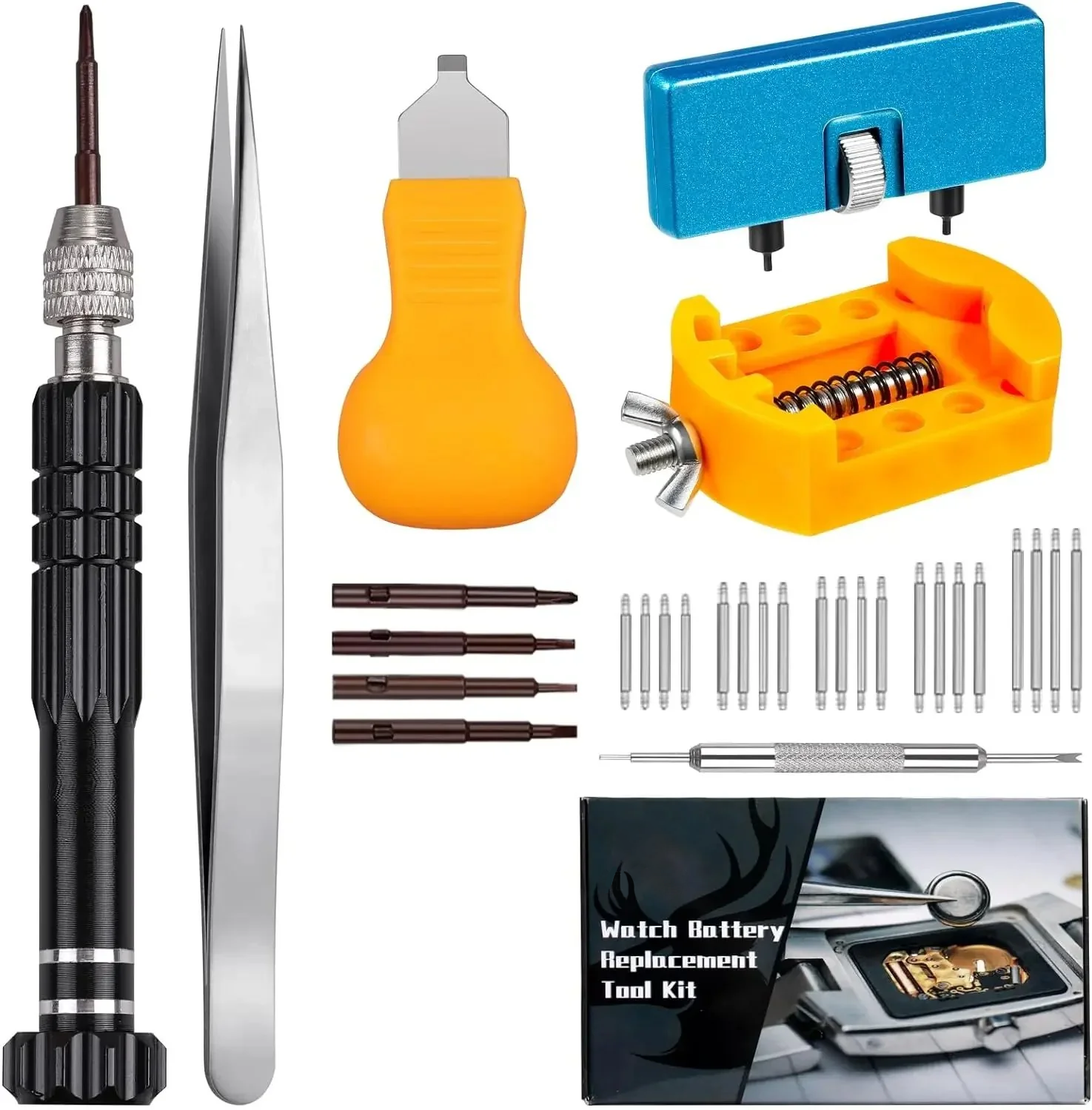 🔥Watch repair and maintenance tool kit⌚️