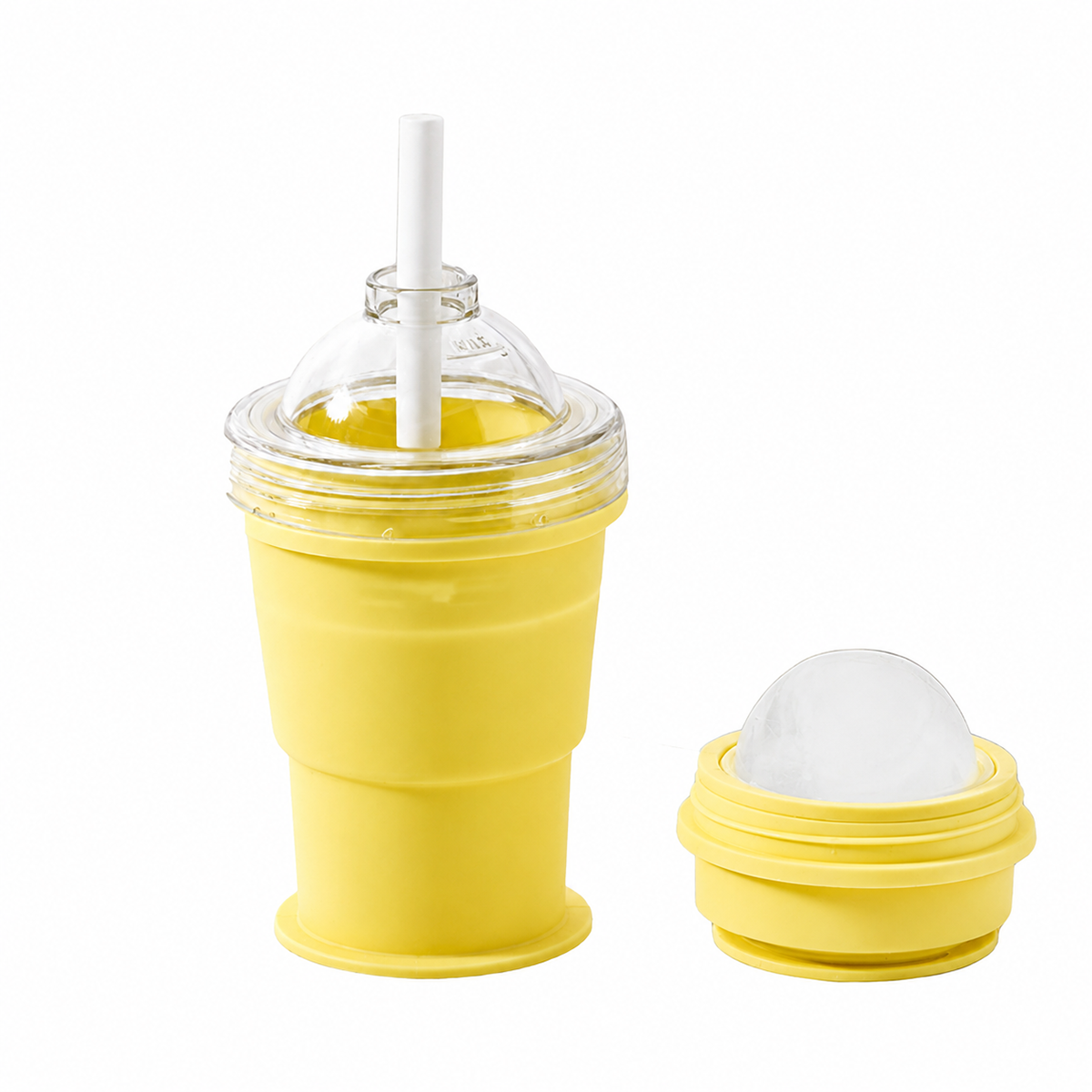 🧊 2-in-1 Ice Maker &amp; Straw Cup – Summer Cup Essential