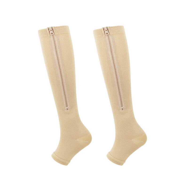 🏃‍♂️ Sports Zipper Socks – Comfort, Support & Easy On/Off
