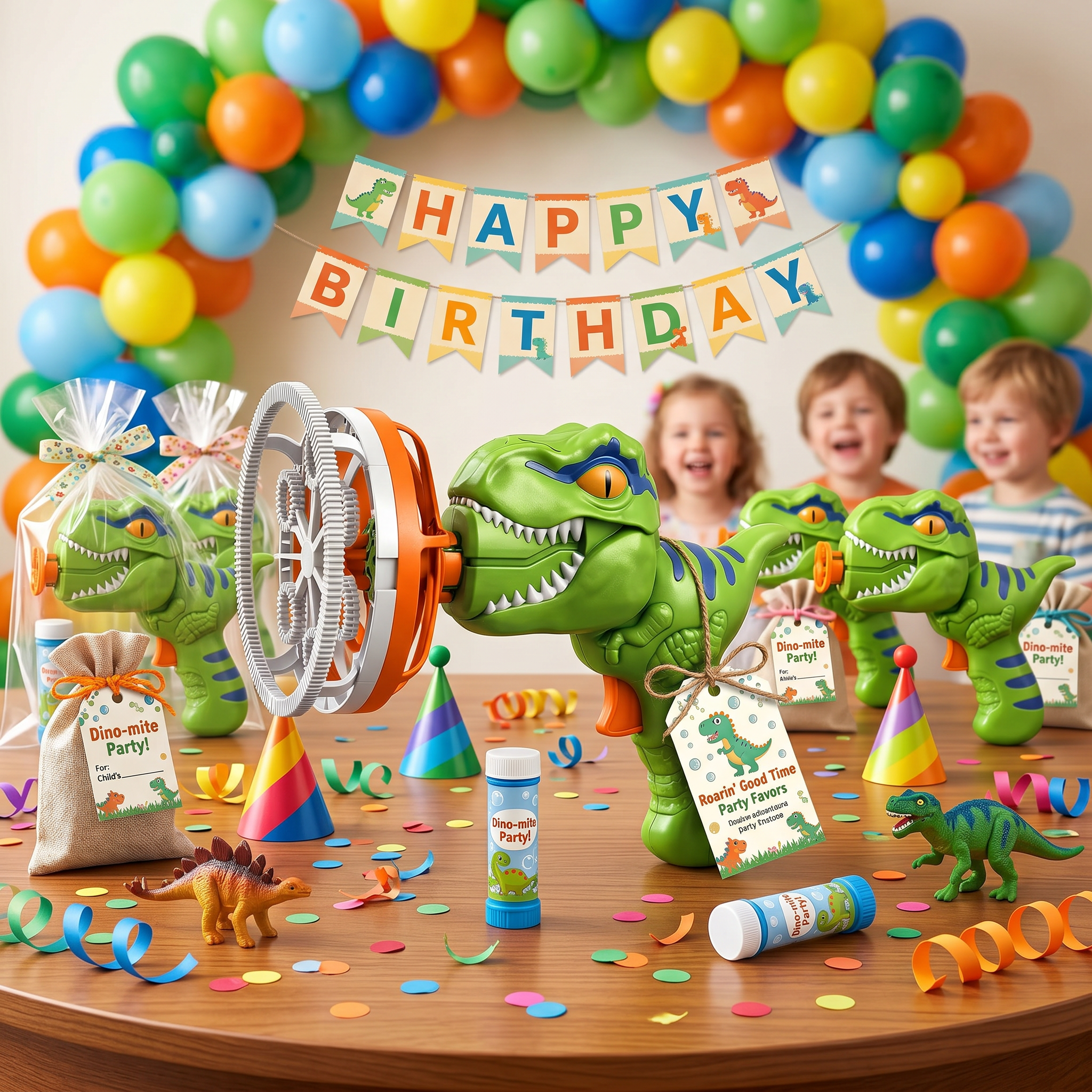 🦖Dinosaur Bubble Gun – Fun Bubbles, Happy Childhood