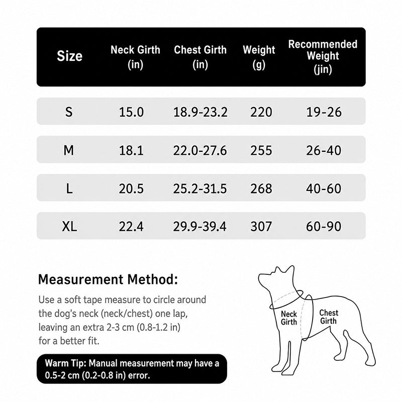 🐾No-Pull Reflective Dog Harness for Medium & Large Dogs, Comfortable Padded Vest with Dual D-Rings, Adjustable Anti-Pull Chest Harness for Walking & Training