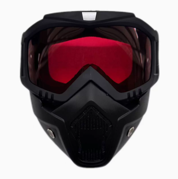 🤿Multi-Functional Protective Face Mask - Auto-Darkening Welding Goggles, Anti-Fog Skiing Shield & Dustproof Yard Work Gear - All-Terrain Safety Mask