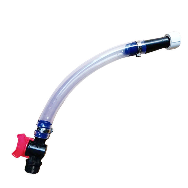 ⛽ High-Flow Trigger Fuel Hose: Spill-Proof Fast-Fill System