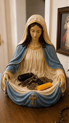 🔥Last Day 50% OFF - Handmade Virgin Mary Catch-All Bowl