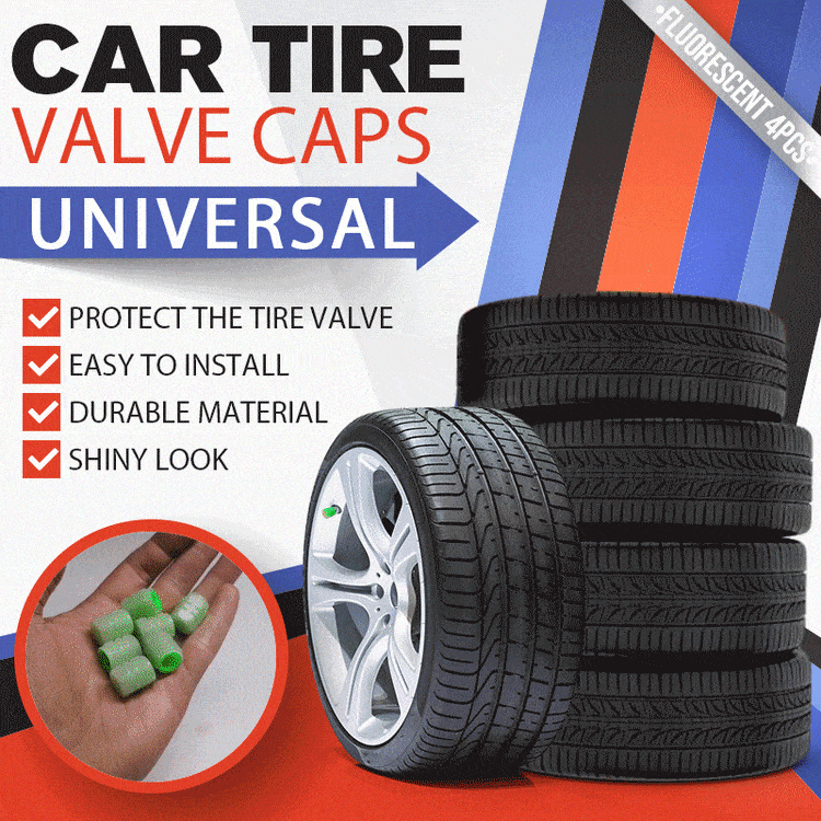 🚗🌙Luminous Tire Valve Stem Caps