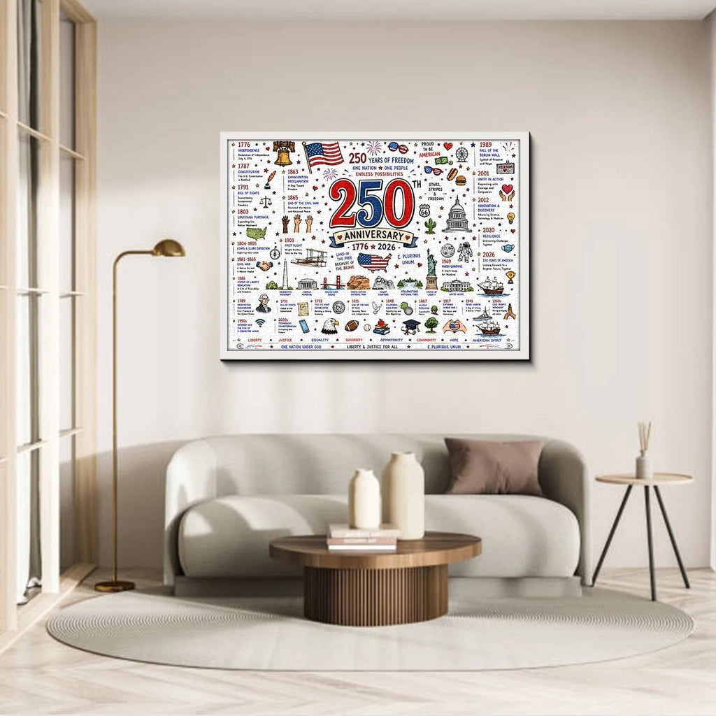 🧩 Patriotic America Jigsaw Puzzle 1000 Pieces🎁Buy 2 Free Shipping